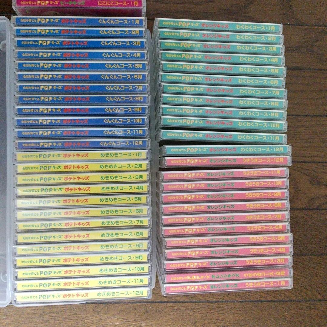 七田式 CD ピーチキッズ オレンジキッズ ポテトキッズ 右脳教育 知育玩具