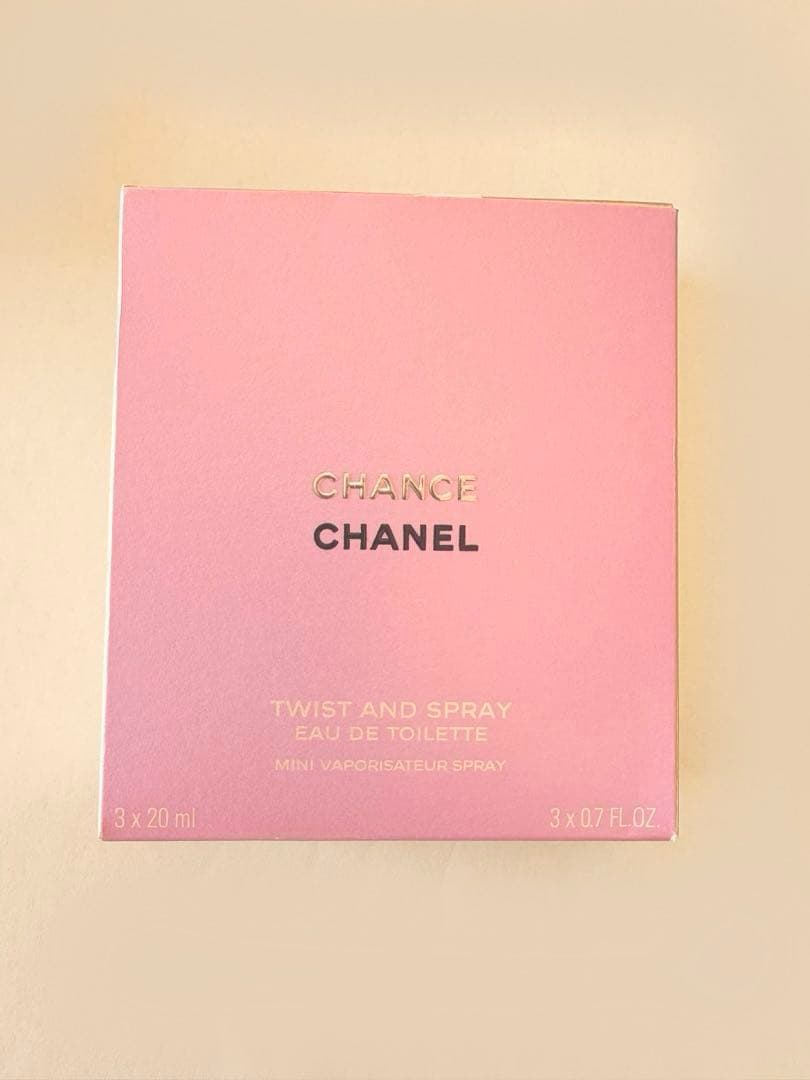 ［未使用］CHANEL CHANCE ツイスト&スプレイ20ml×3