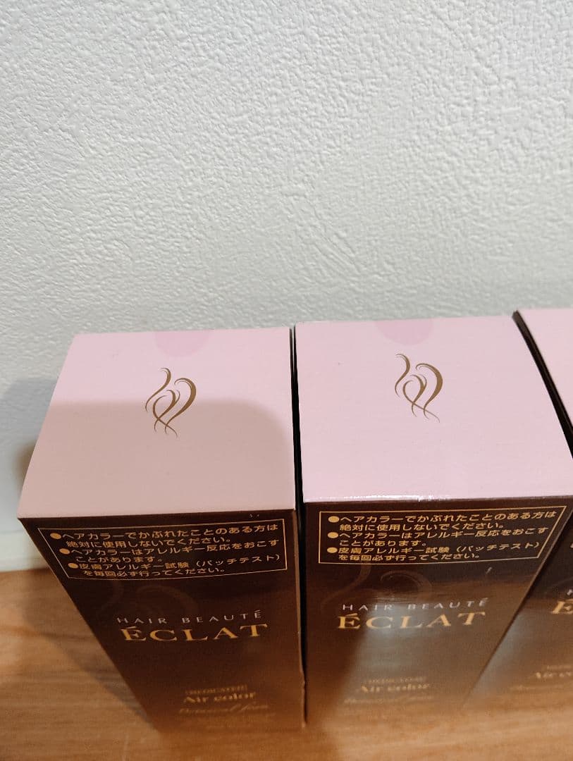 エクラヘアボーテ　エアカラー　80g×4本