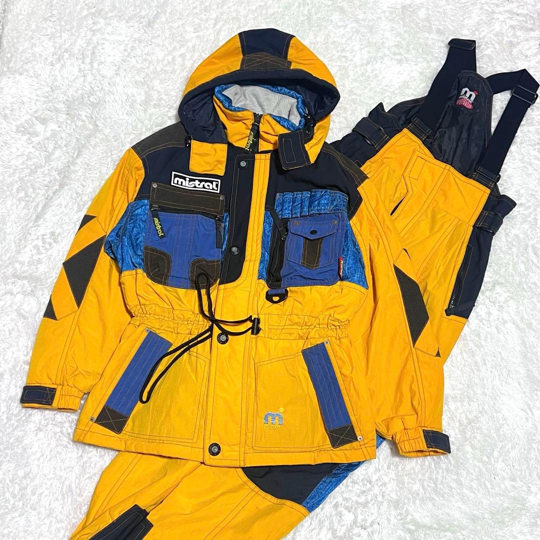 ミストラル　スキーウェア　セットアップ　スノーウェア　大きいサイズ
