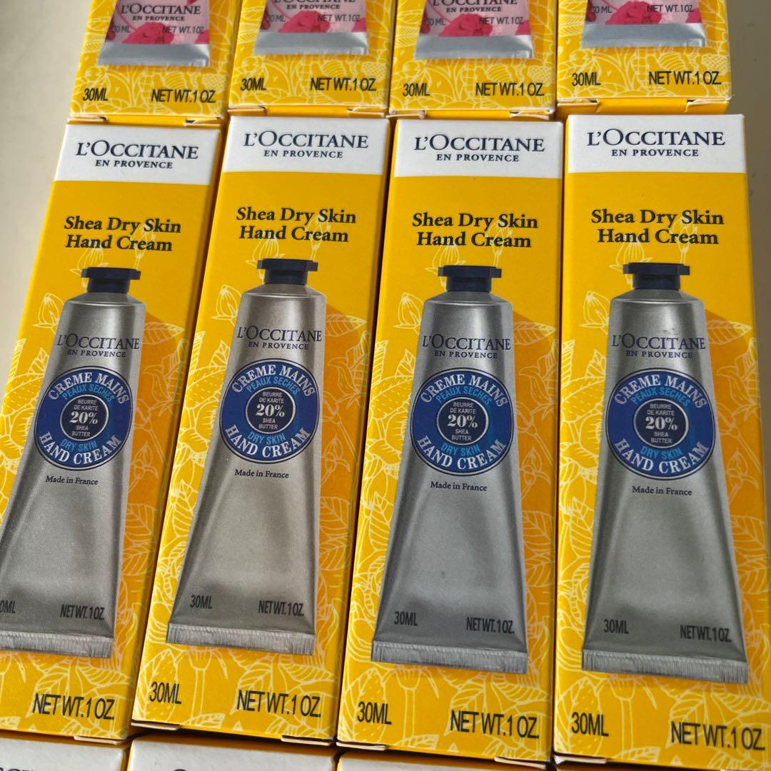 L'Occitane ハンドクリーム 各30ml 3種x4本 計12本セット