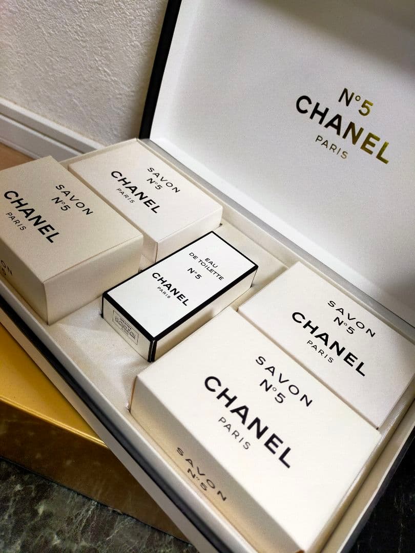 シャネルn5 サヴォン100g2個/サヴォン75g2個／オードゥトワレット19