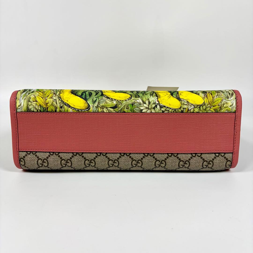 【新品未使用】袋箱付 グッチ ヒグチユウコ ハンドバッグ チルドレンズ gg