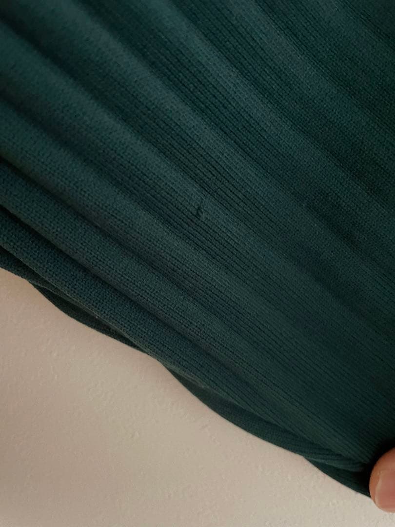 【半額以下！】ssstein / Pleated Knit Crew Neck