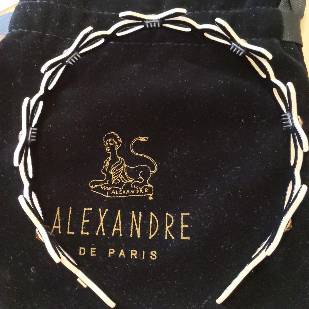 限定セール！ALEXANDRE DE PARIS リボンカチューシャ