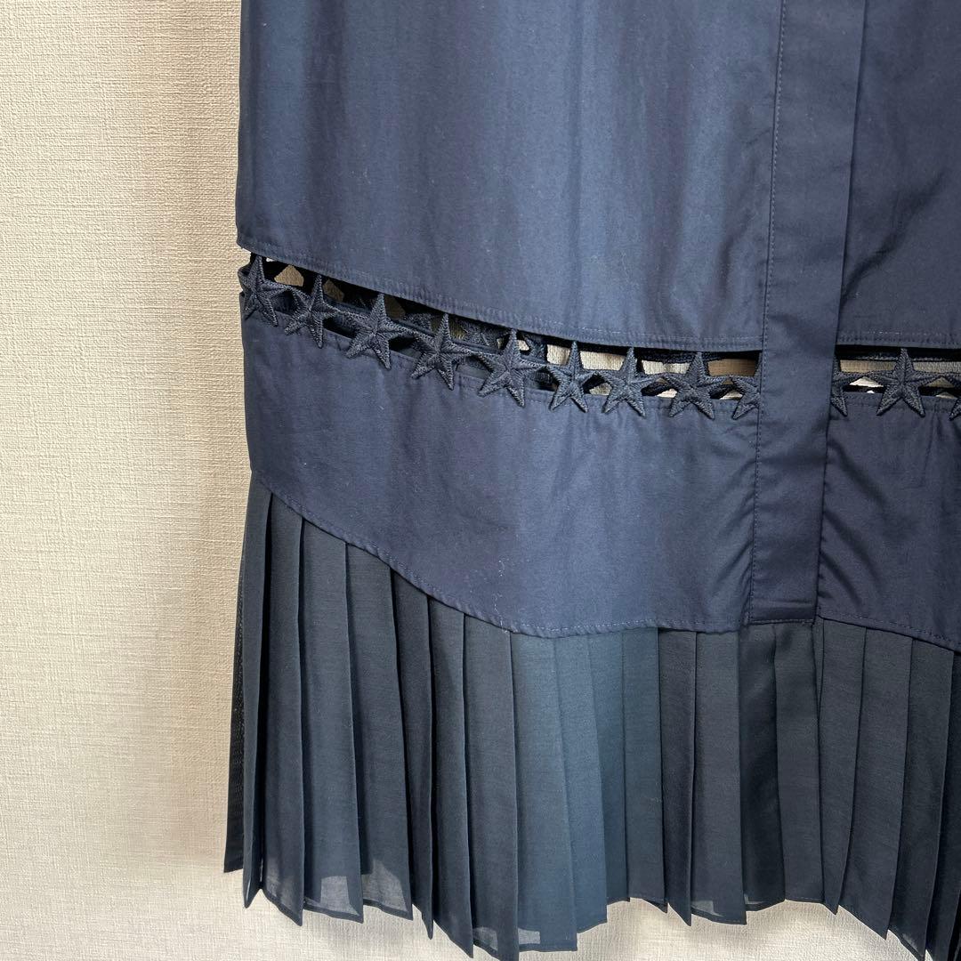 未使用品　muveil converse Tokyo☆ ロングシャツワンピ