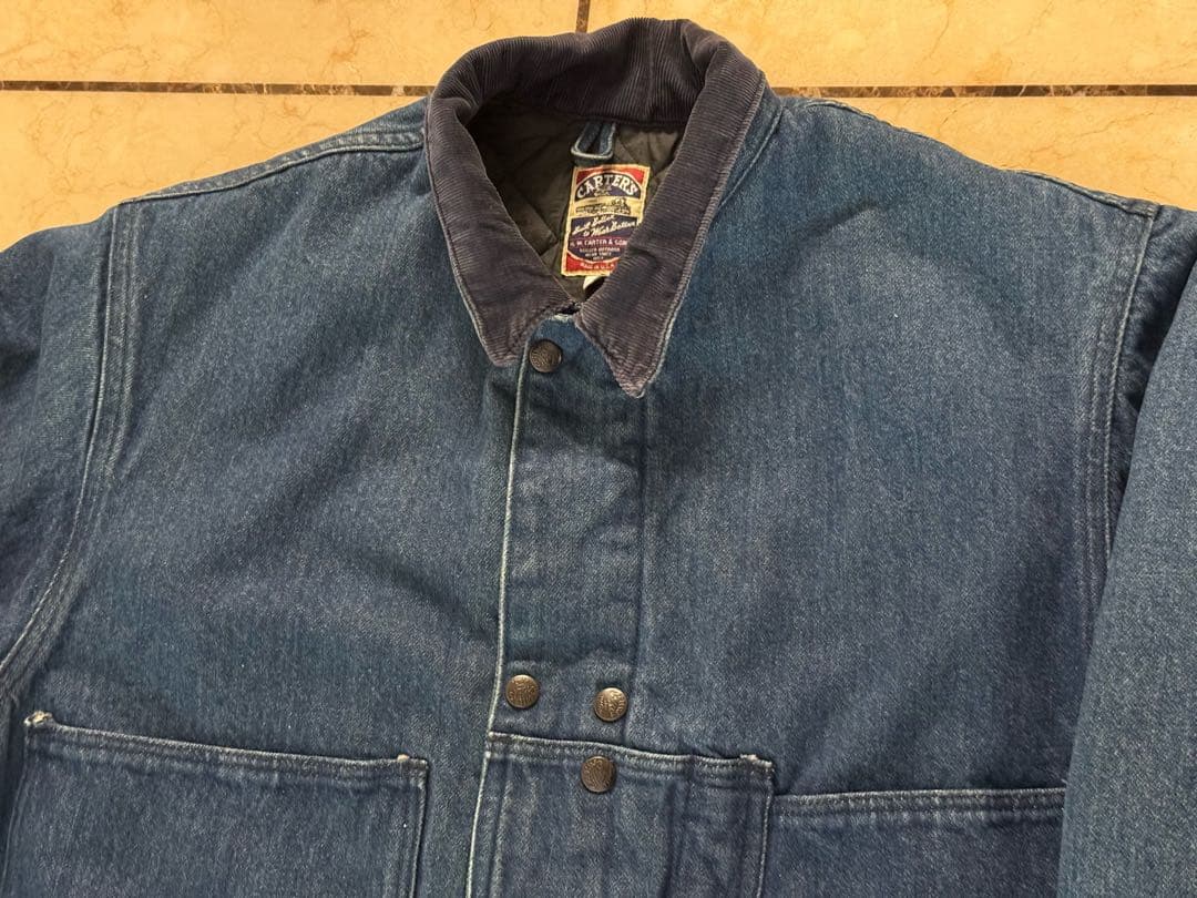 P*i様 ◆希少H.W.CATER＆SONSデニムジャケットUSA製Lサイズ◆列