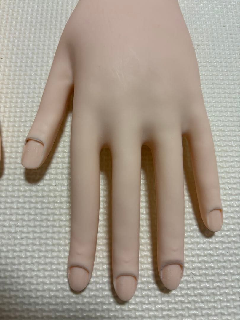 【一度のみ使用】　ネイリスト技能検定試験用　JNEC認定モデルハンド　セット