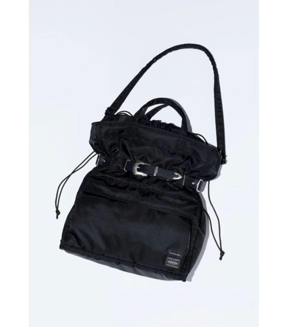 バッグ PORTER x TOGA Shoulder tote bag SP Black