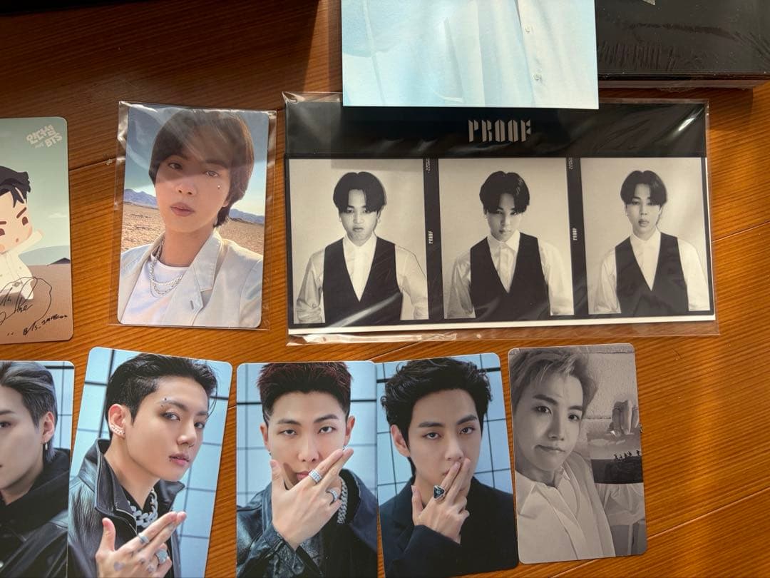 【Weverse特典】ジン ジミン　Ploof2形態セット　ポスター付