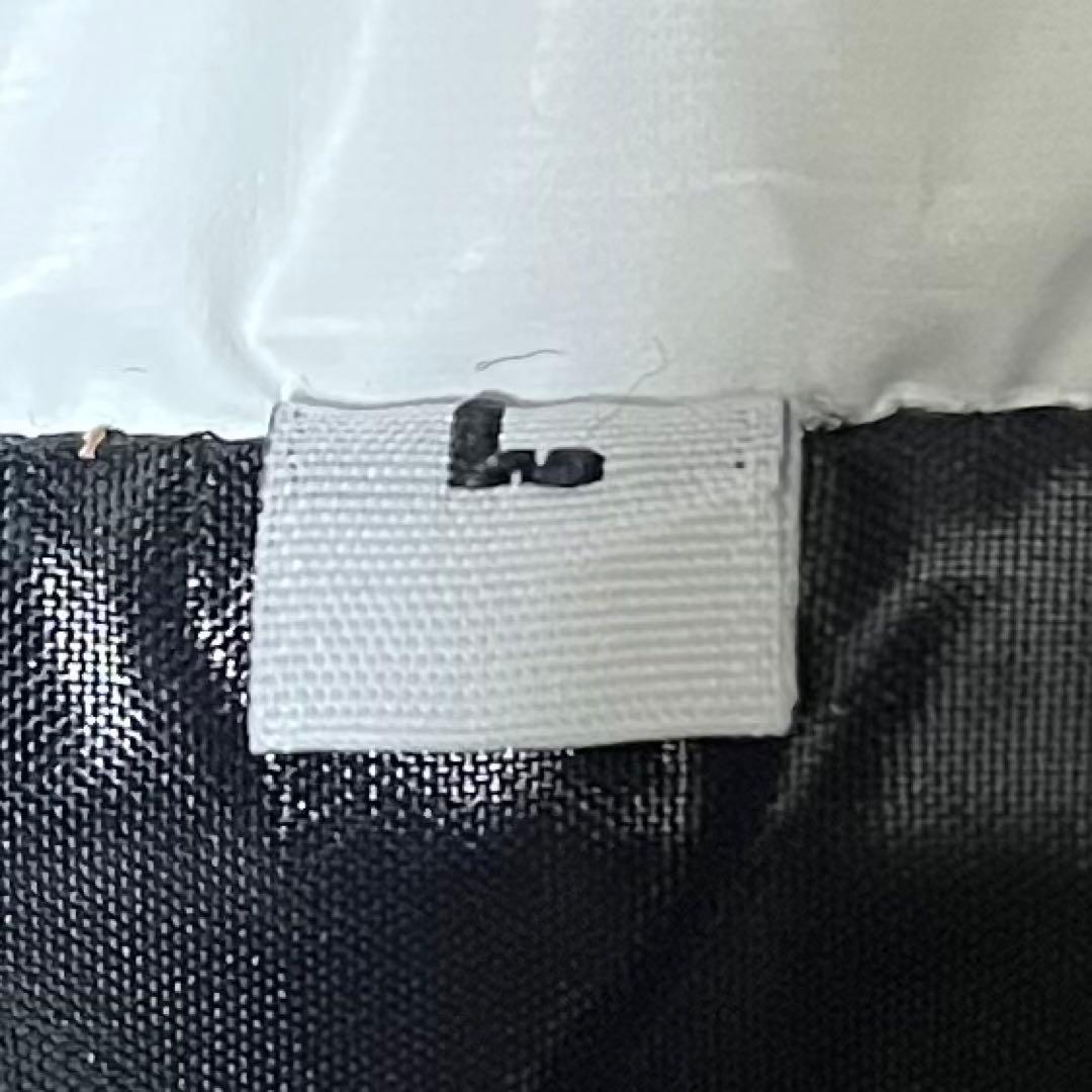 90s 英国製　ビンテージ　ハリスツイード　レザーヨーク切り替えダウンベスト