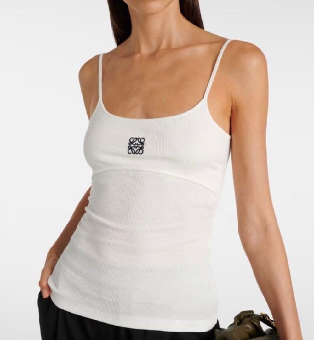 LOEWE アナグラムコットンキャミソール　美品　　　　　更にお値下げします