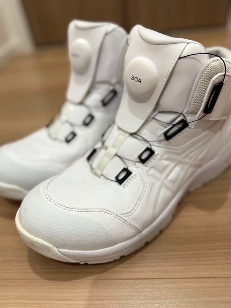 アシックスASICS WINJOB CP304BOA ホワイト　限定　安全靴
