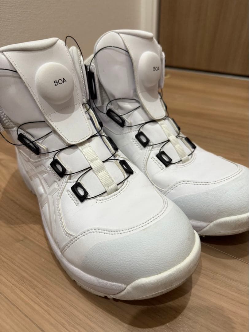アシックスASICS WINJOB CP304BOA ホワイト　限定　安全靴