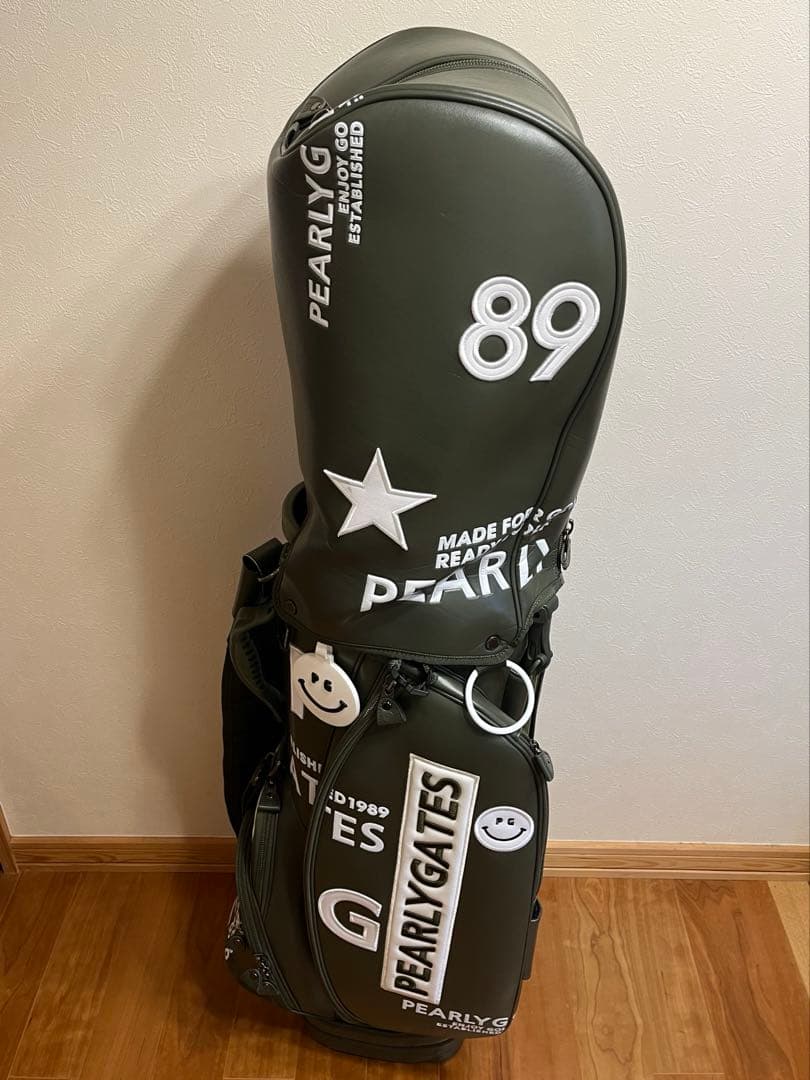 ⭐︎美品⭐︎ PEARLY GATES パーリーゲイツ キャディバッグ カーキ