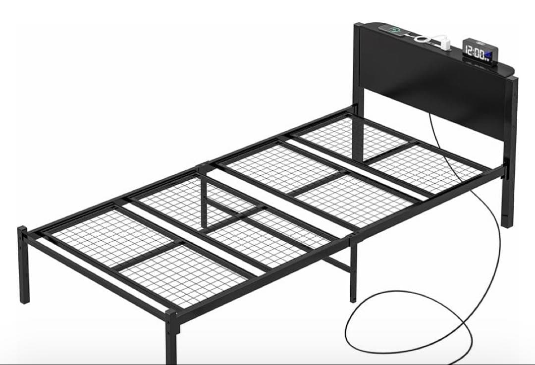 NITORI Sパイプベッド バジーナ C BK 引き取りOKです。