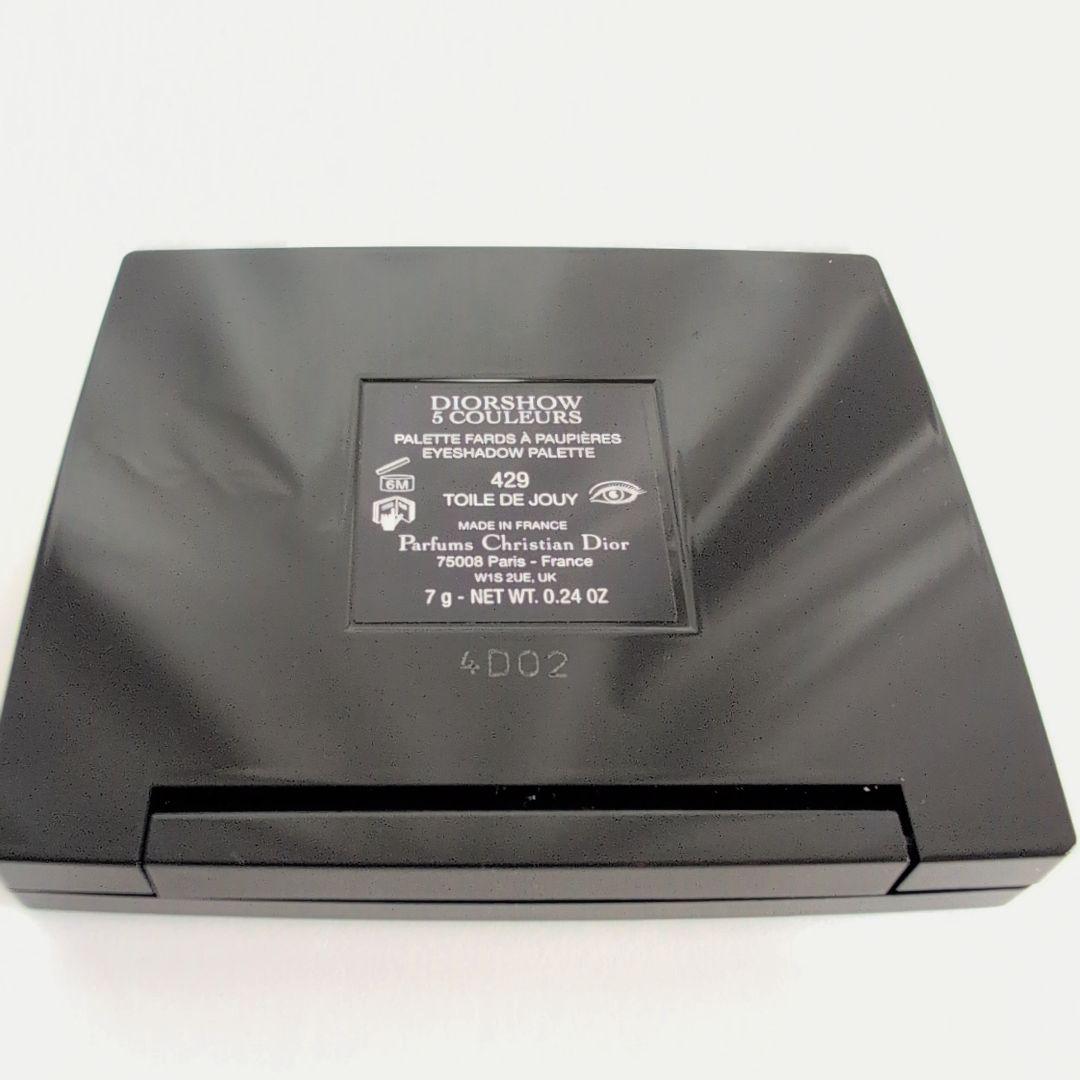 新品 未使用 DIOR サンク クルール アイシャドウ パレット 429番