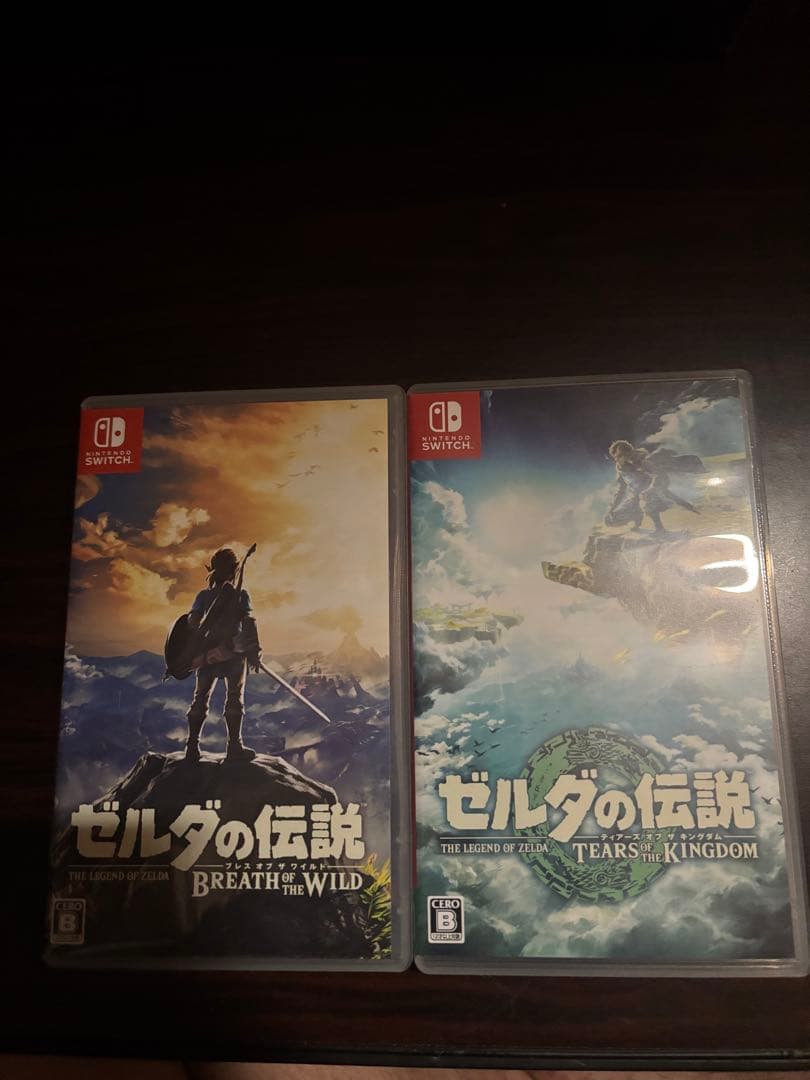 ゼルダの伝説ブレス オブ ザ ワイルド&ティアーズ オブ ザ キングダム セット