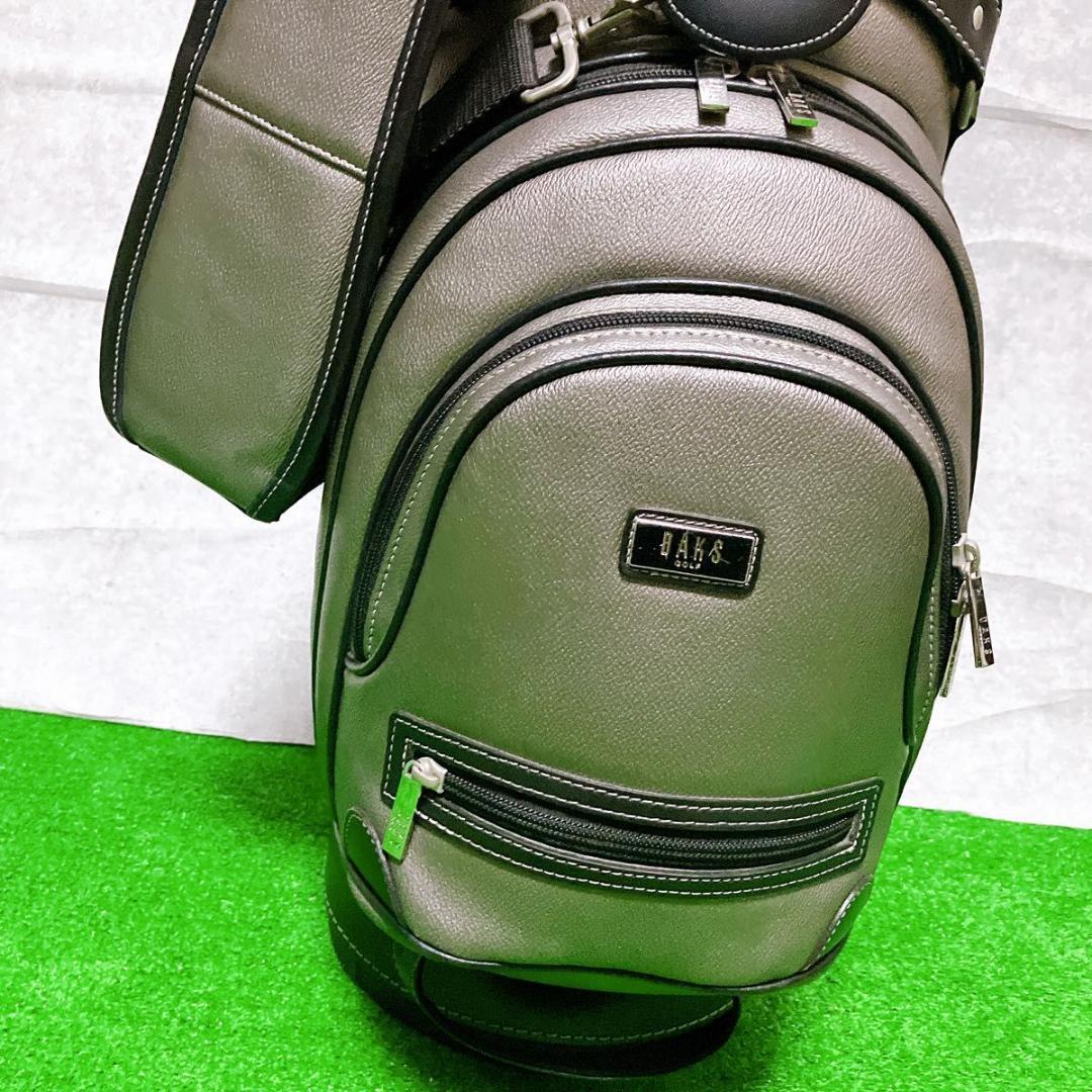DAKS ゴルフ キャディバッグ チェック柄 9型 46インチ対応 美品
