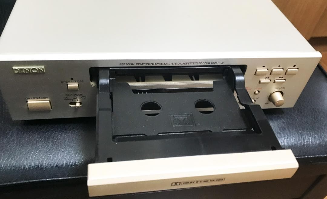 DENON DRR-F100 オートリバースカセットデッキ　音出し動作品