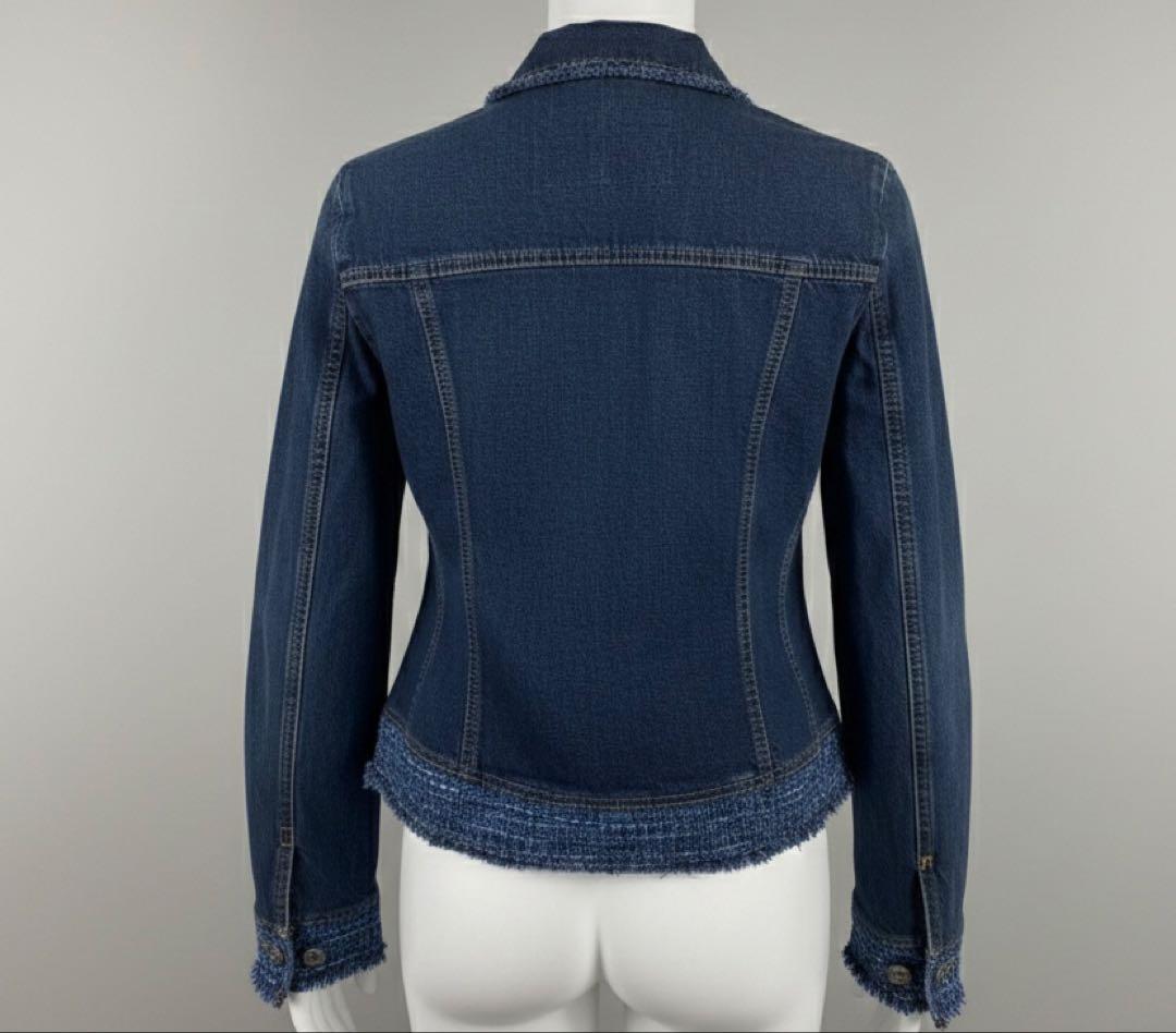DOLCE & GABBANA ダークブルー デニムジャケット
