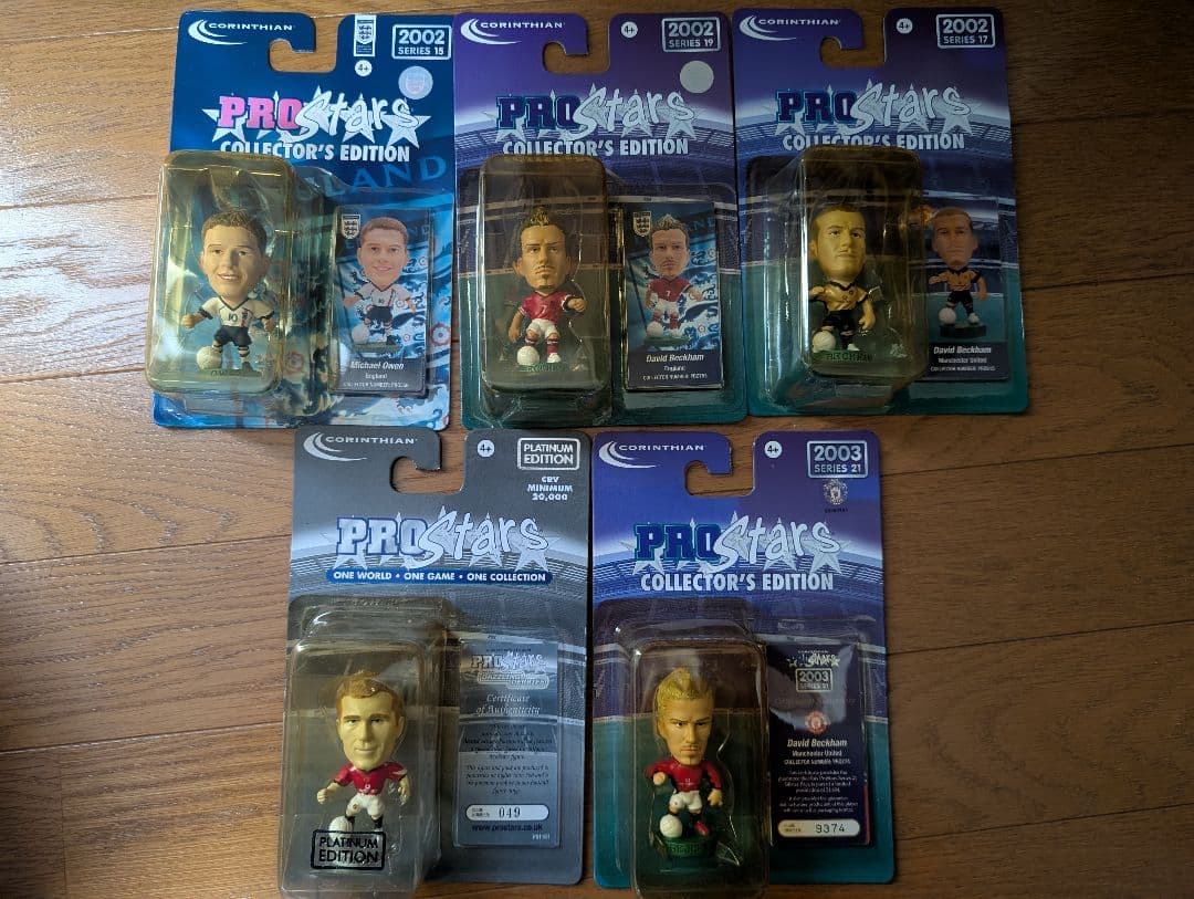 ProStars Collector's Edition フィギュア 5体セット