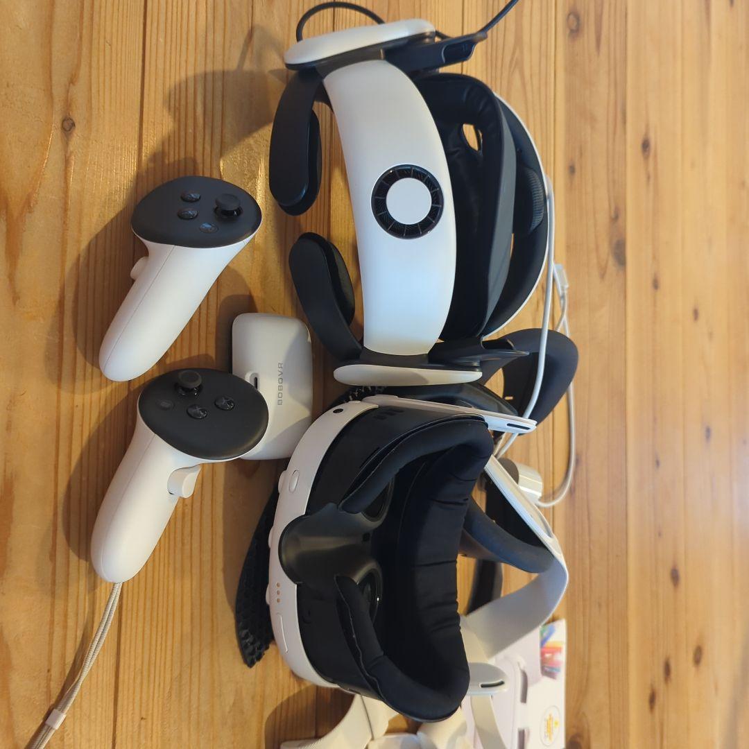  Quest3　128GB BOBOVR（S3Pro）付き　中古品