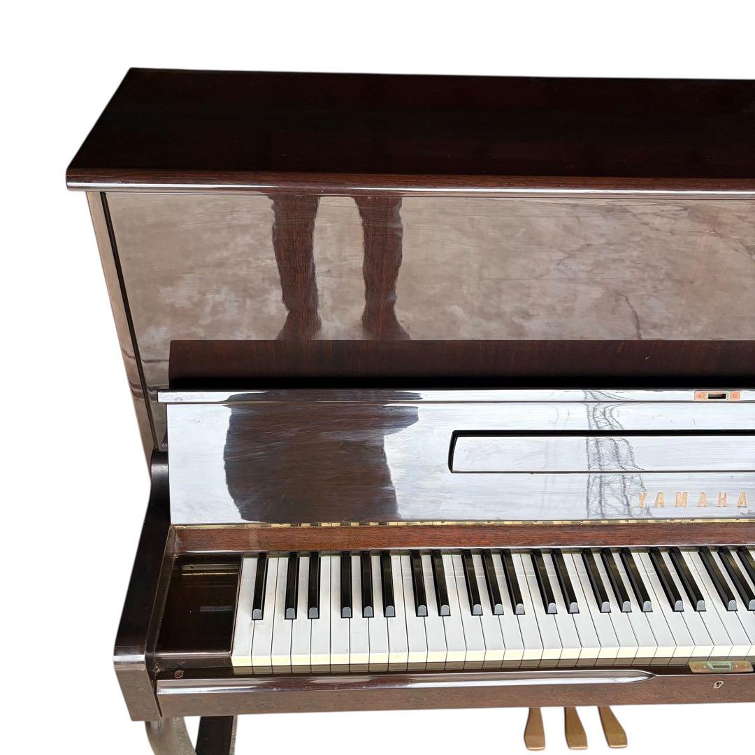 【美品】YAMAHA アップライトピアノ W110BW 猫脚 ウォルナット