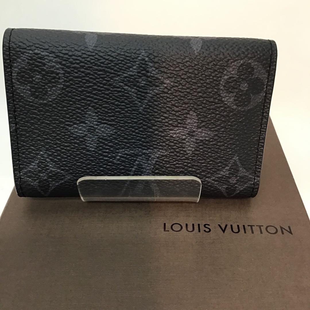 ‼️美品‼️ルイヴィトン　ブラック　モノグラム　6連キーケースM82603