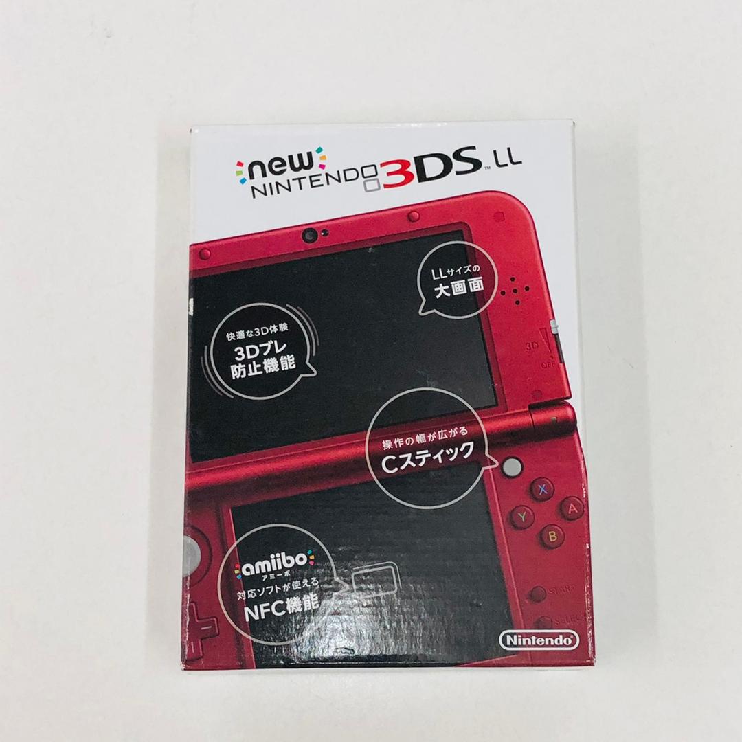 ★未使用品★極美品Newニンテンドー3DS LLメタリックレッド 生産終了訳