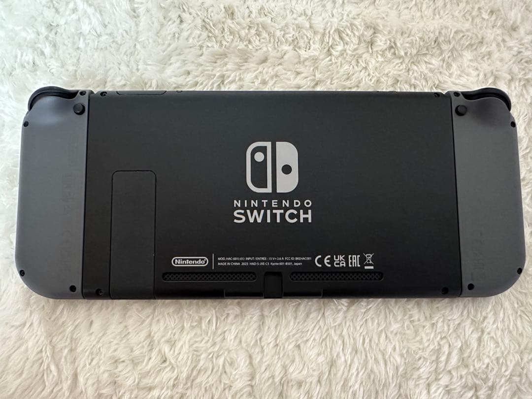 Nintendo Switch 本体　グレー　ケース付き