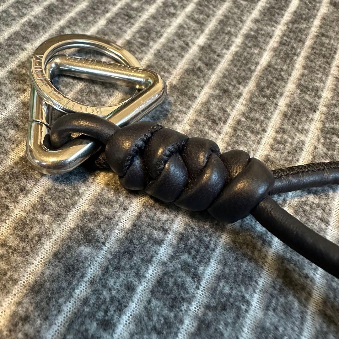 ☆極美品☆　ボッテガヴェネタ　キーリング　ネイビー　箱付き