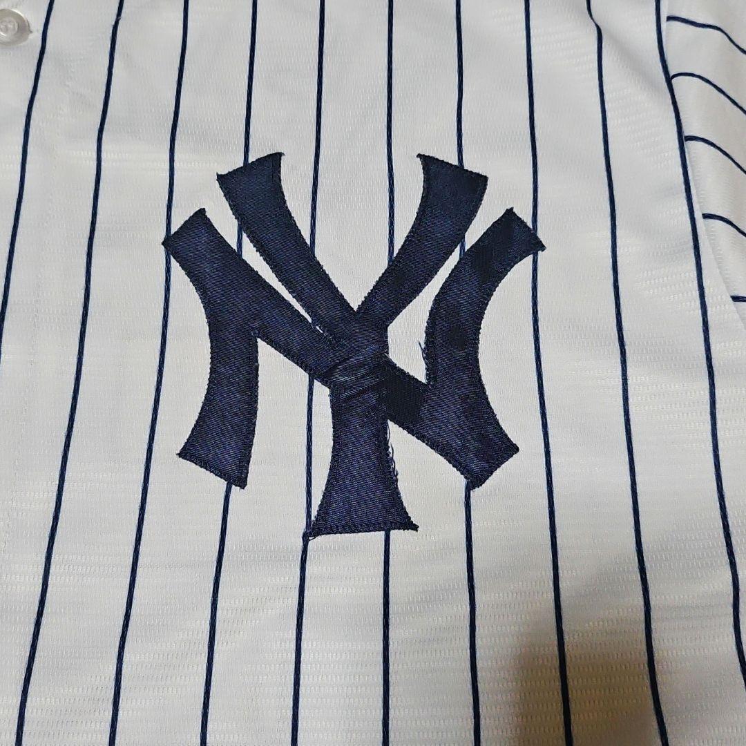 Majestic MLBゲームシャツ ユニフォーム ヤンキース マークテシェイラ