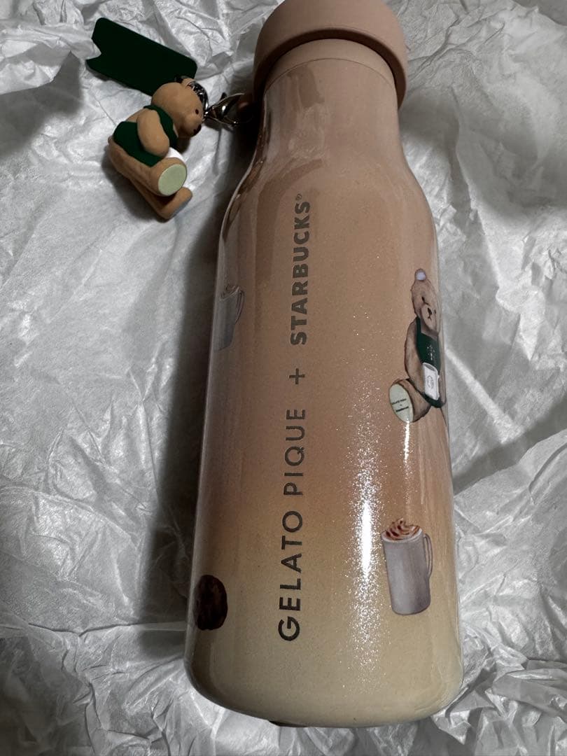 スターバックス ジェラートピケ タンブラー モカベージュ スタバ ジェラピケ