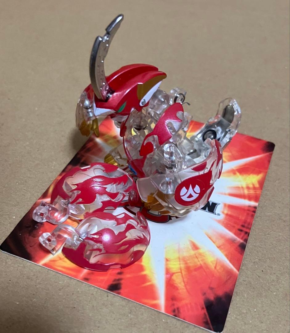 爆丸　天ドラガオン　クリア　本体のみ　訳アリ