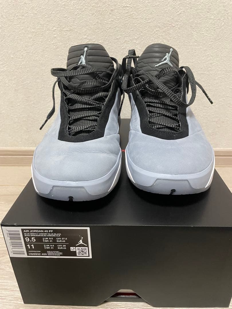 AIR JORDAN 40 エアジョーダン40 blue suede