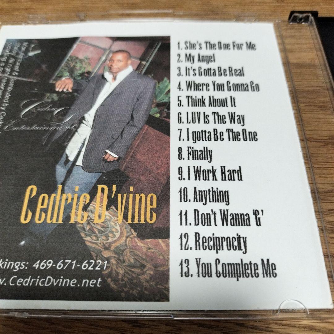 洋楽 Cedric D'vine Simply D'vine indie R&B