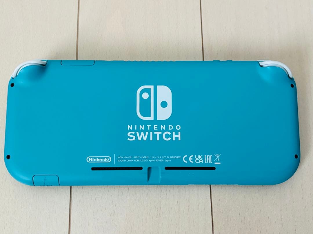 Nintendo Switch Lite ターコイズ 本体　充電機付