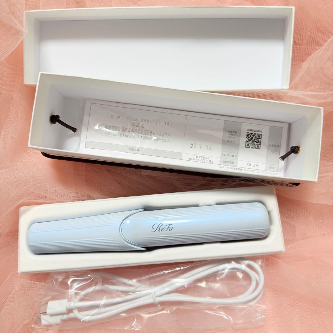 【新品・未使用】ReFa コードレス ストレート ヘアアイロン 【値下げ交渉⭕️】