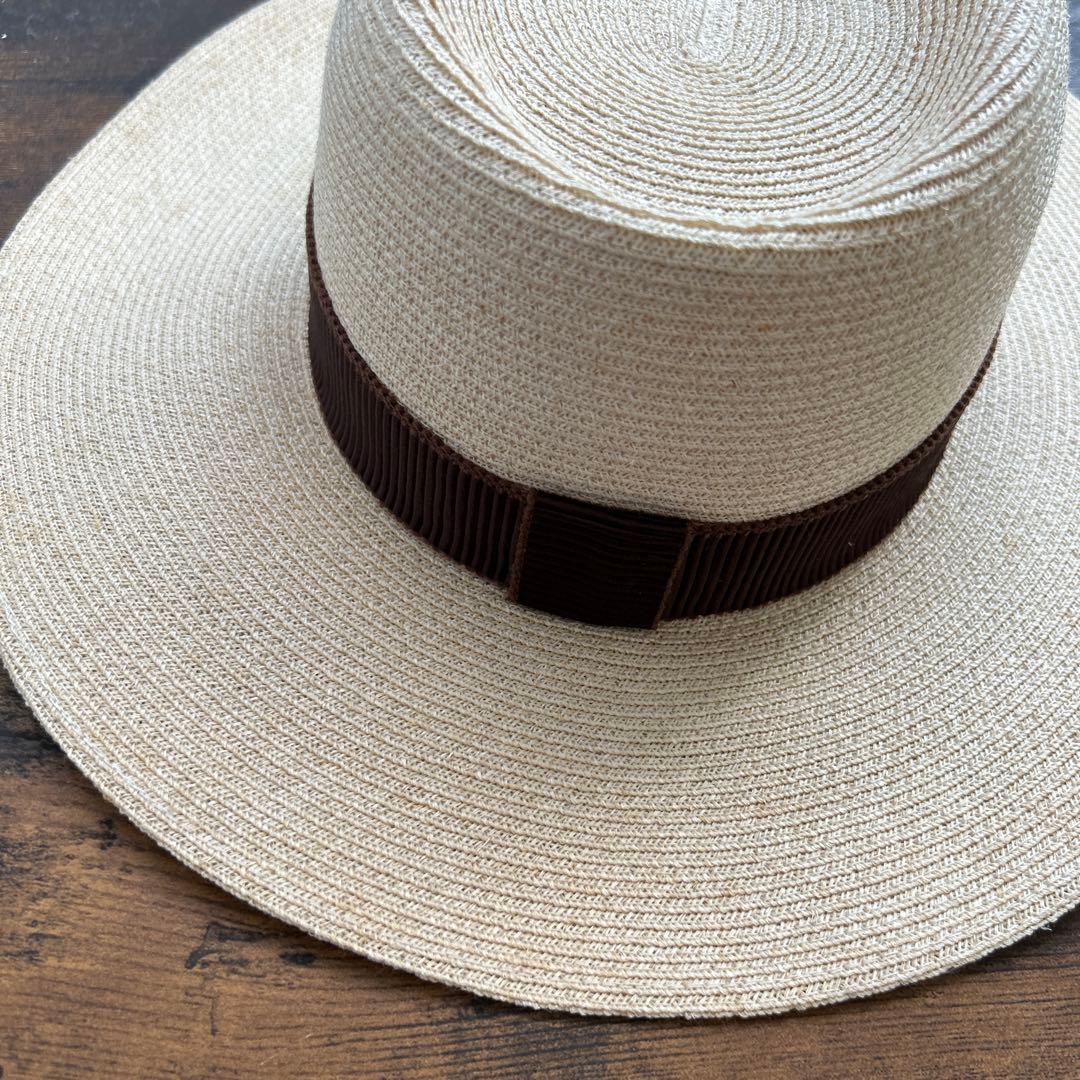 メゾンミッシェル 麦わら帽子 S