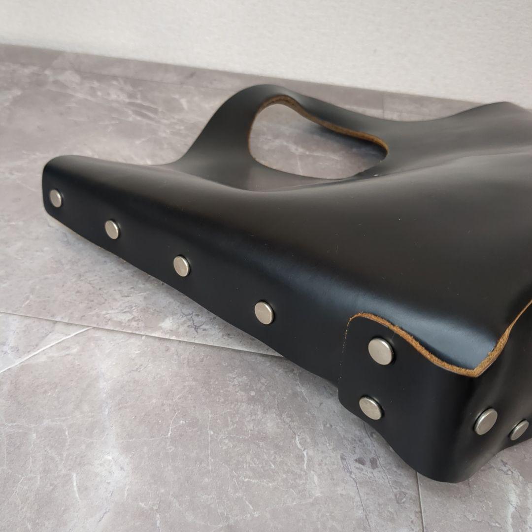 美品☆Hender Scheme ハンドバッグ ブラック エンダースキーマ 本革