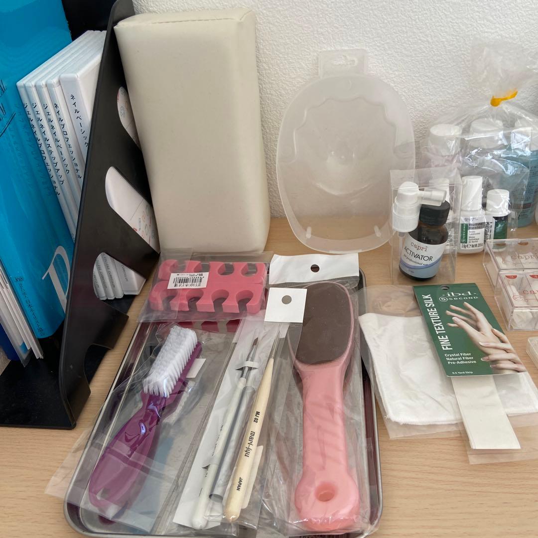 ネイリスト検定セット　初級中級上級三級二級取得用セット（バラ売り無）