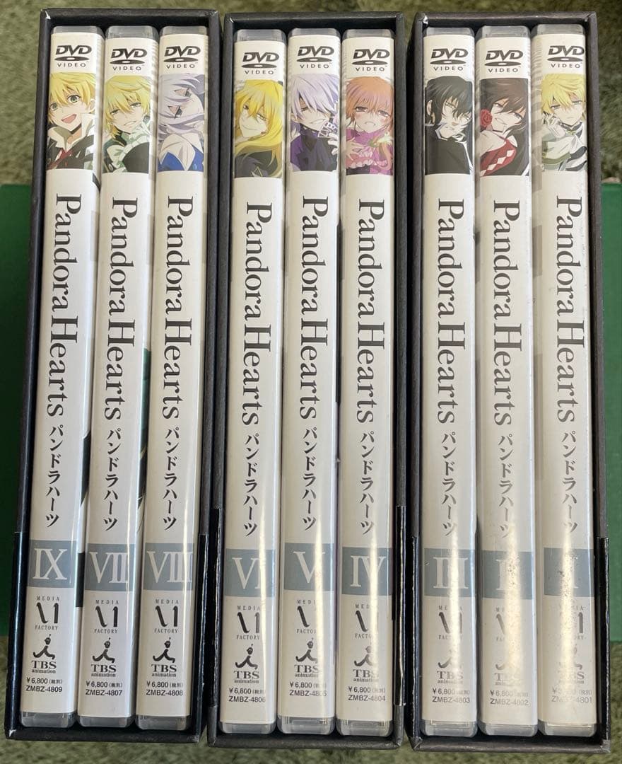 パンドラハーツ　DVD 全巻