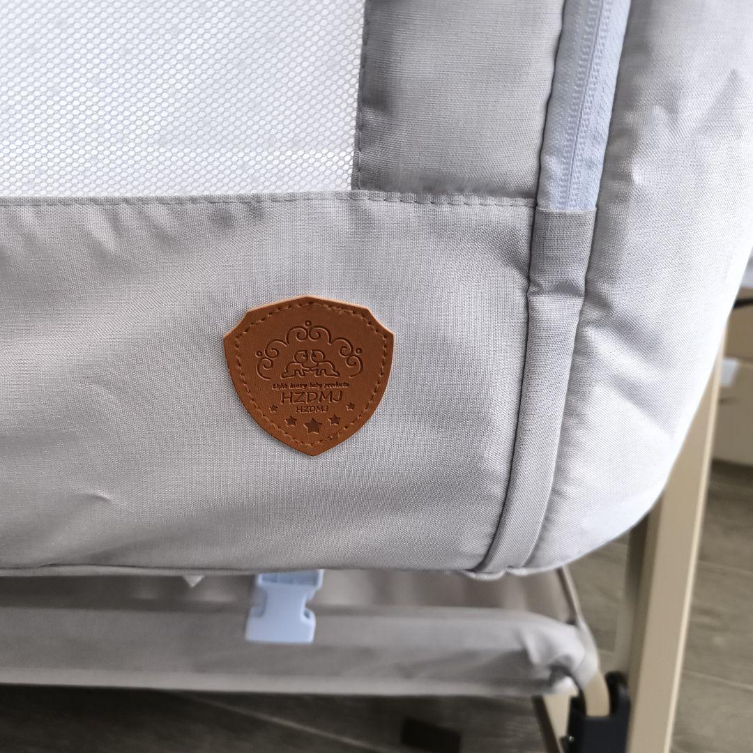 こ*こ様 HZDMJ ベビーベッド ベージュ 2024年購入品 中古