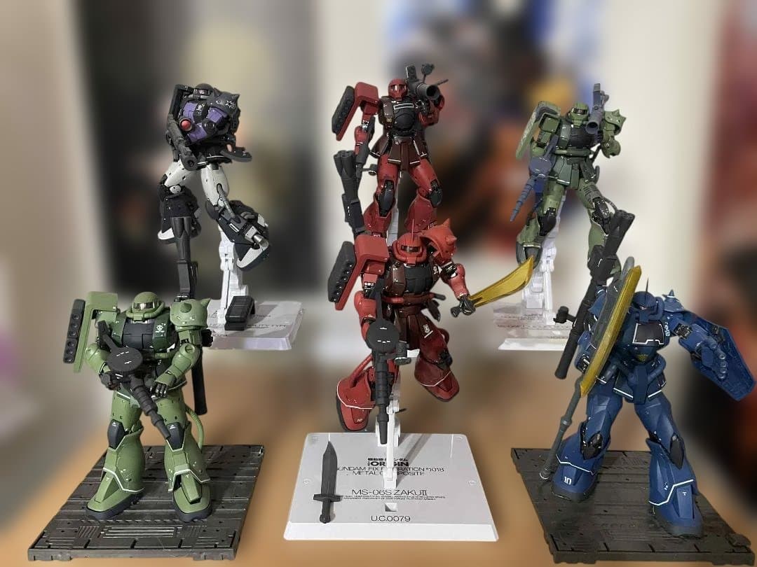 ハ*ク様 ガンダム　メタルコンポジット Fix Figuration ザク＆グフ