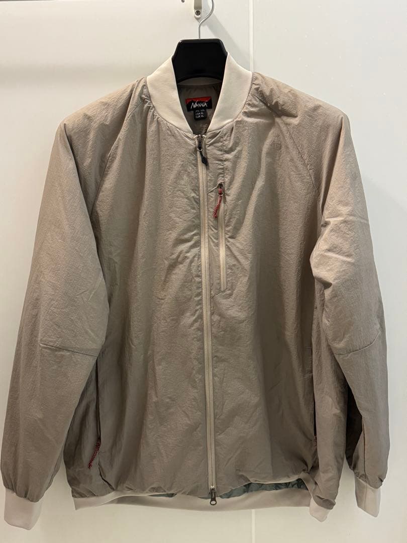 ナンガ ソフトダウンバーシティブルゾン ベージュ