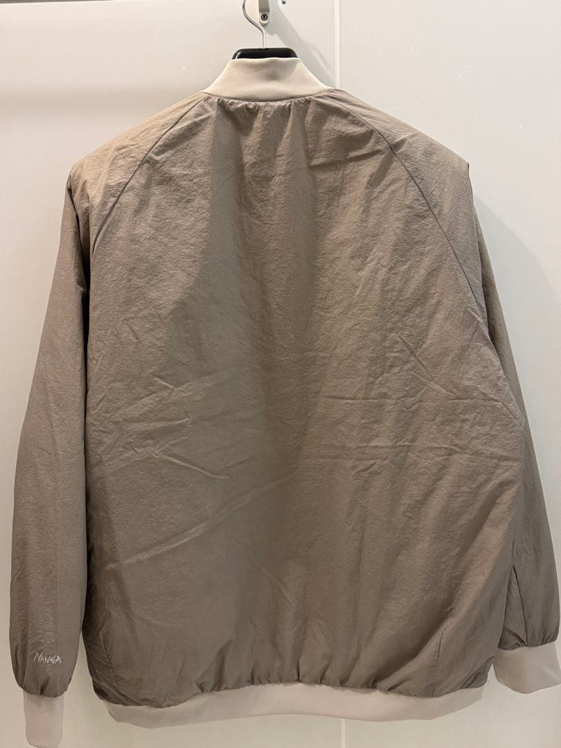 ナンガ ソフトダウンバーシティブルゾン ベージュ