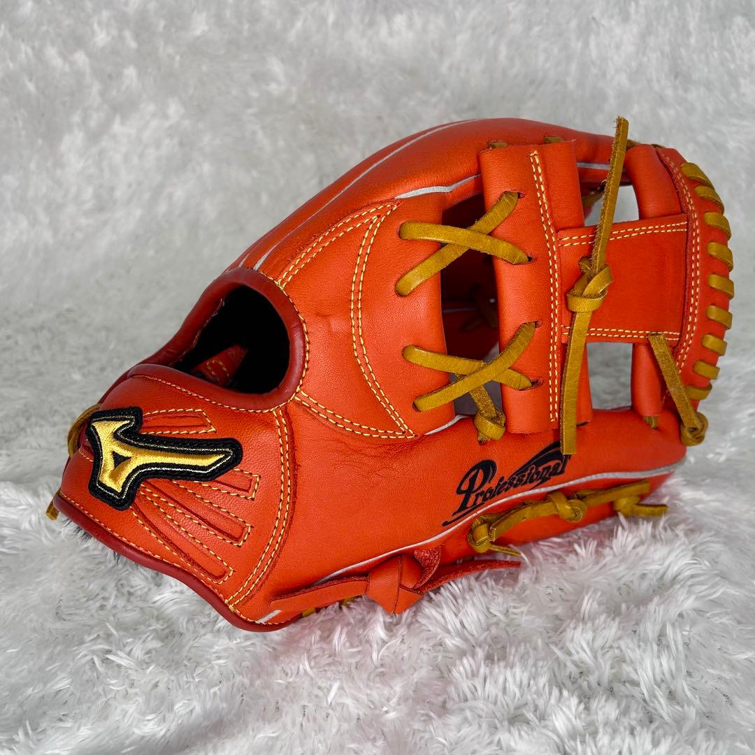 MIZUNO Professional 軟式 内野手用 Hウェブ グローブ