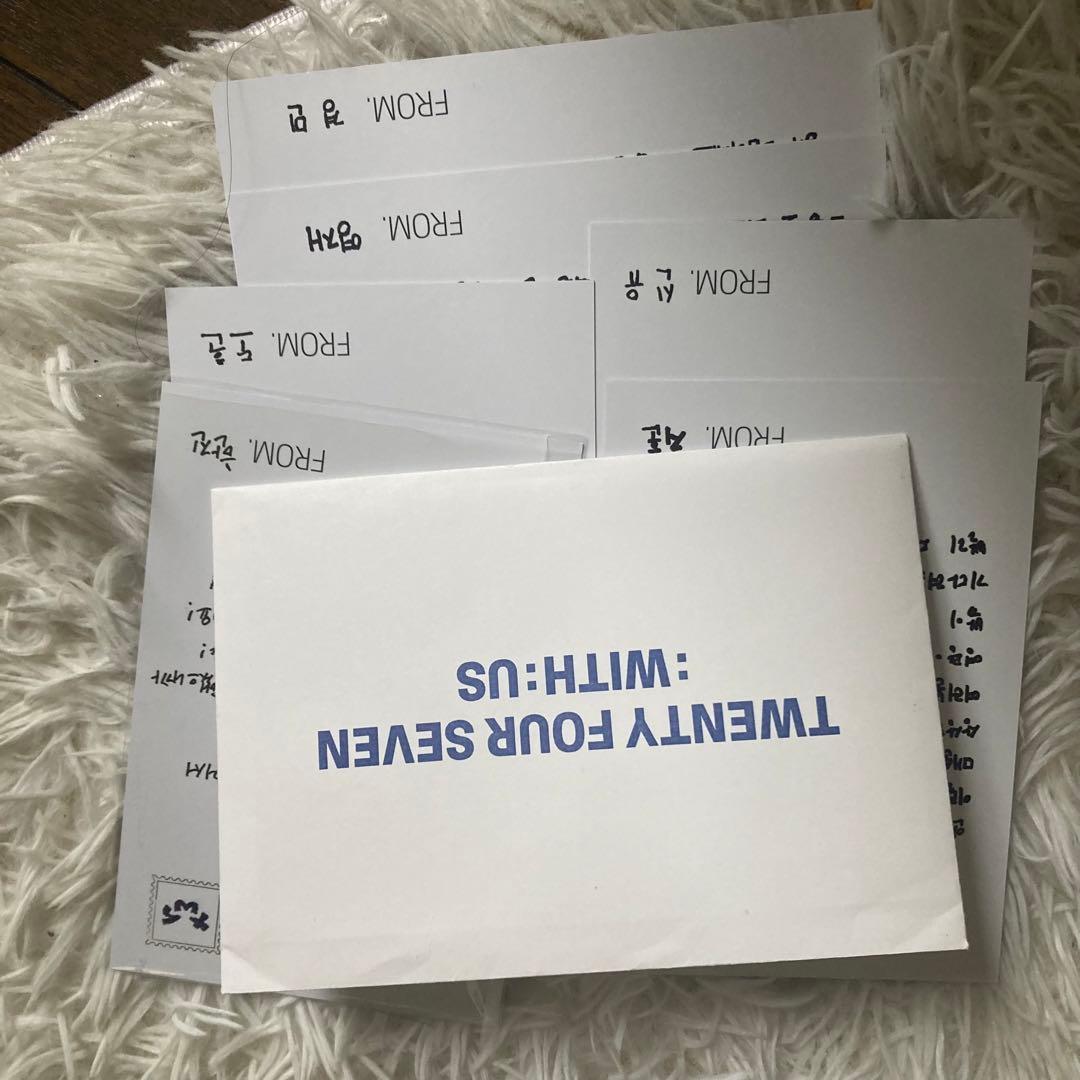 tws デビュー ショーケース ポストカード セット トレカ