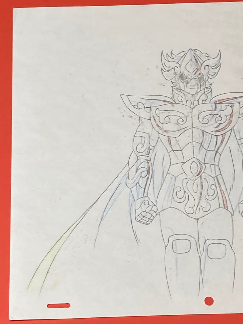 d２　聖闘士星矢直筆動画【黄金聖闘士アイオリア】